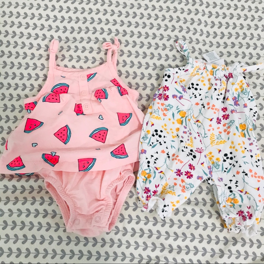 Baby girl romper